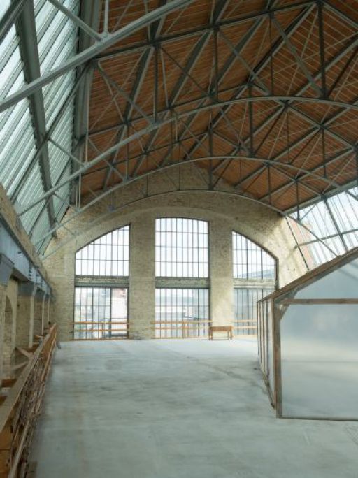 Plateau supérieur de la grande halle