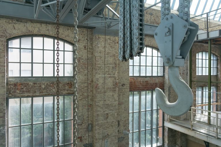 Ancienne salle des machines de la centrale électrique